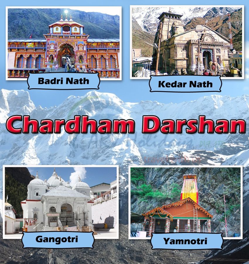 Char Dham Yatra pilgrims group