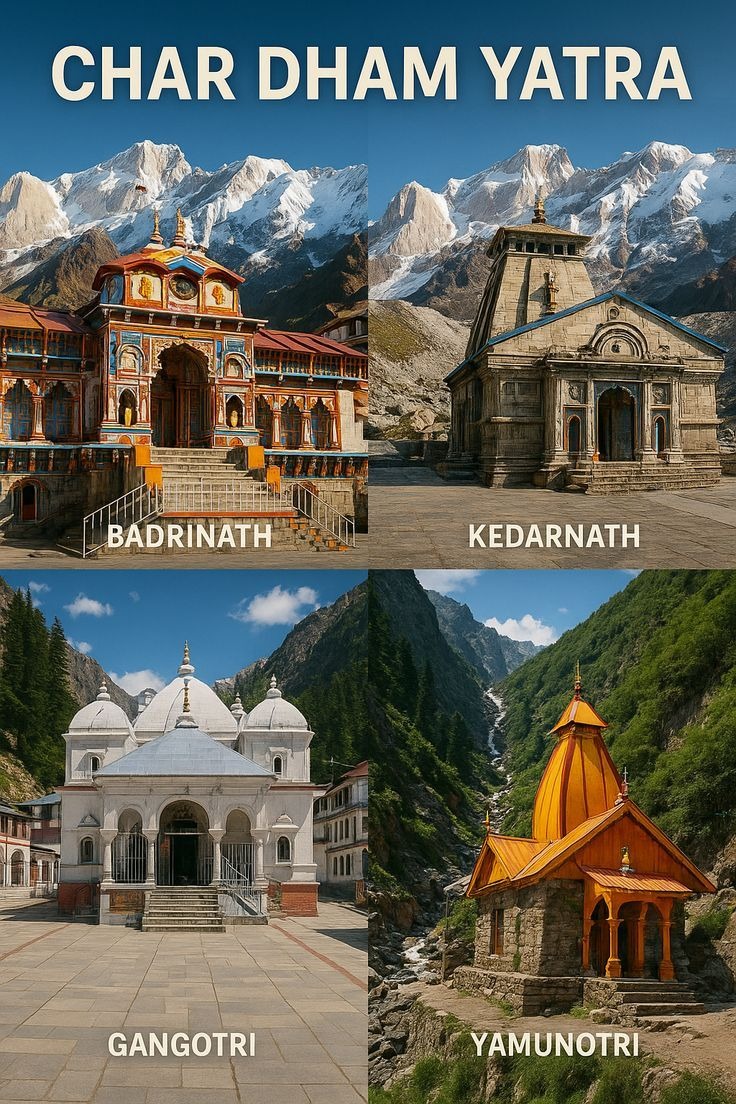 Char Dham Yatra scenic route
